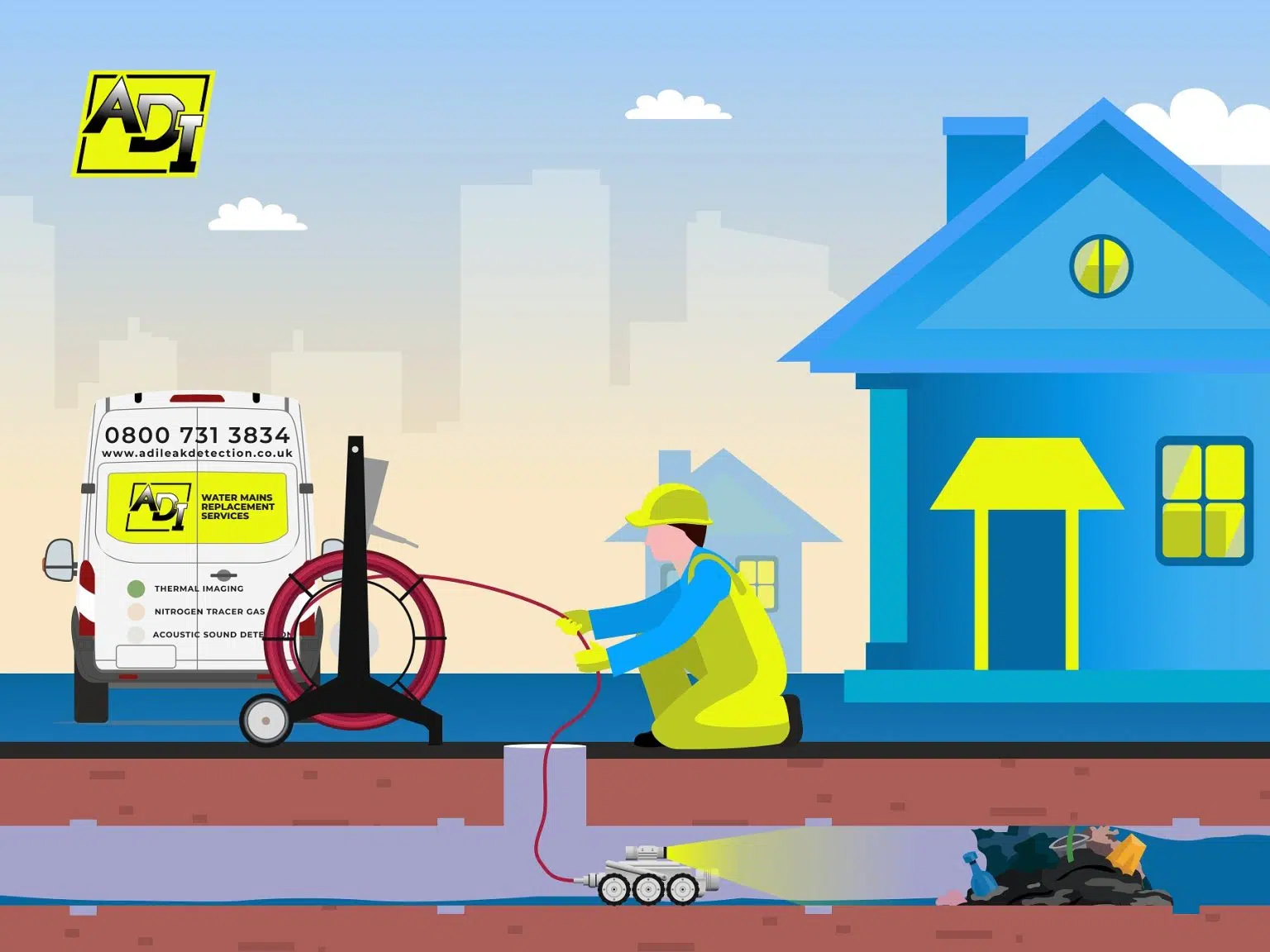 Drainage CCTV Surveys & Investigations Potters Bar